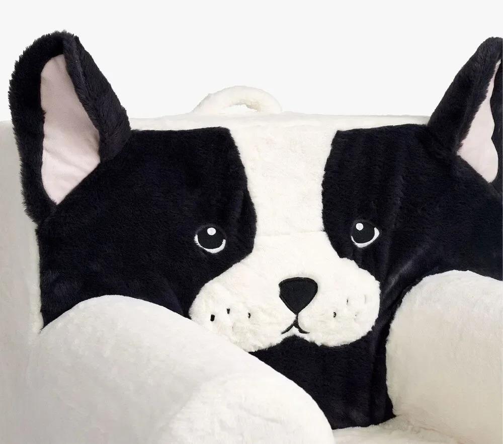 Pottery Barn Kids Anywhere Chair Cozy Critter Pippa Frenchie Slipcover